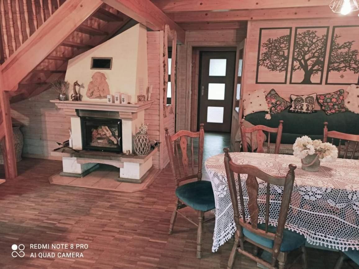 Smyrkowy Dom Z Kominkiem Z Goraca Balia Kolo Karpacza Janowice Wielkie Exteriör bild