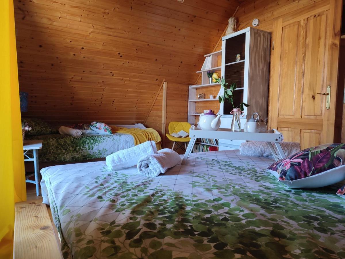 Smyrkowy Dom Z Kominkiem Z Goraca Balia Kolo Karpacza Janowice Wielkie Exteriör bild